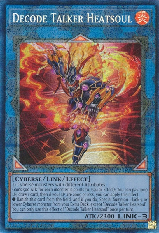 Decode Talker Heatsoul (PCR) (1048) (RA01) - YuGiOh Single