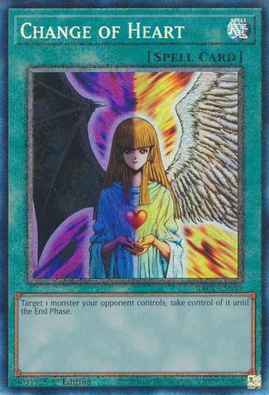 Change of Heart (PCR) (1050) (RA01) - YuGiOh Single