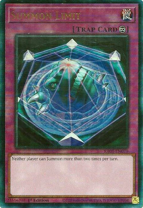 Summon Limit (PUR) (1070) (RA01) - YuGiOh Single