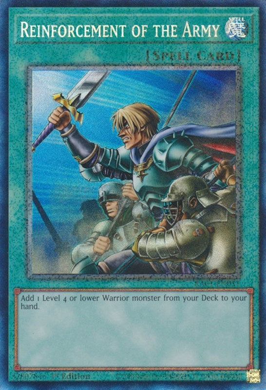 Reinforcement of the Army (PCR) (1051) (RA01) - YuGiOh Single