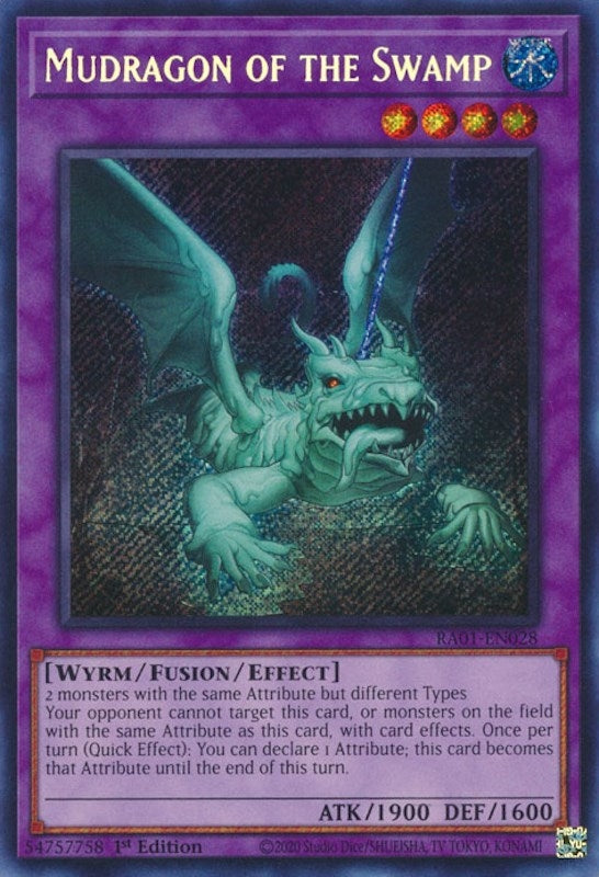 Mudragon of the Swamp (Secret Rare) (1028) (RA01) - YuGiOh Single