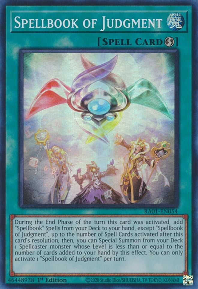 Spellbook of Judgment (1054) (RA01) - YuGiOh Single