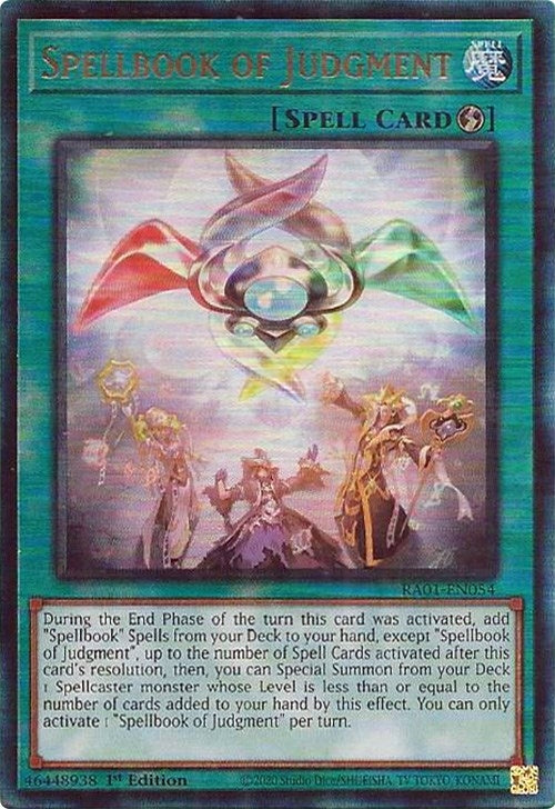 Spellbook of Judgment (PUR) (1054) (RA01) - YuGiOh Single