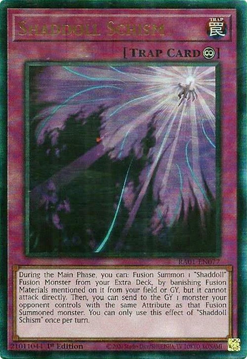 Shaddoll Schism (PUR) (1077) (RA01) - YuGiOh Single
