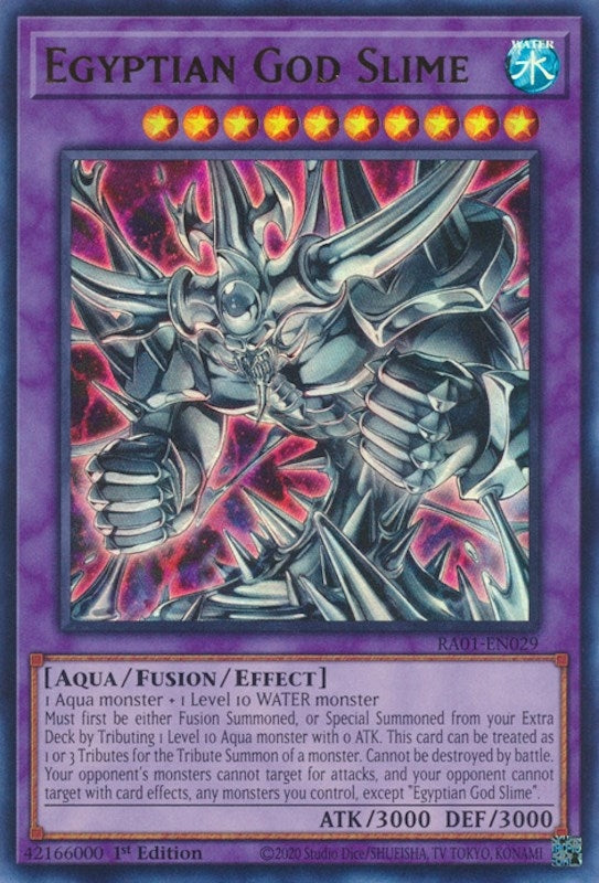 Egyptian God Slime (UR) (1029) (RA01) - YuGiOh Single