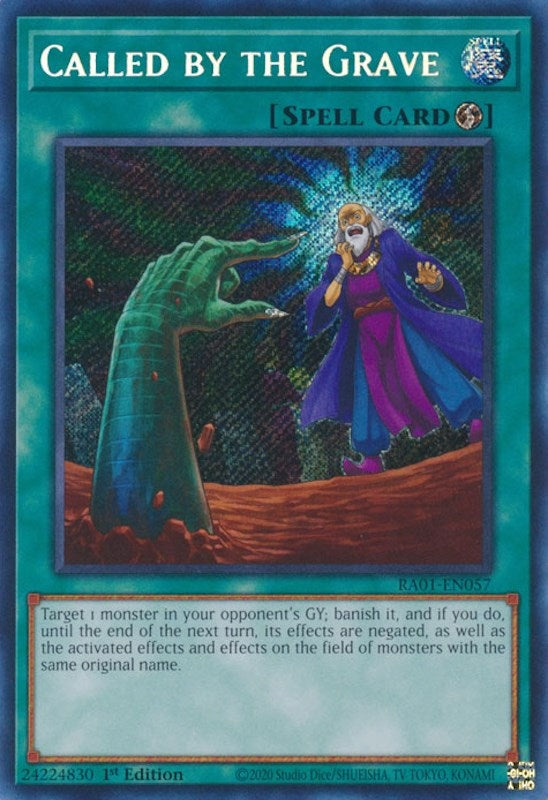Called by the Grave (Secret Rare) (1057) (RA01) - YuGiOh Single