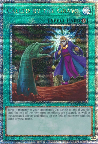 Called by the Grave (Quarter Century Secret Rare) (1057) (RA01) - YuGiOh Single