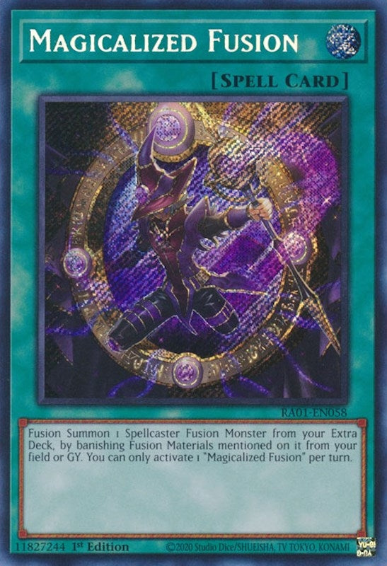 Magicalized Fusion (Secret Rare) (1058) (RA01) - YuGiOh Single