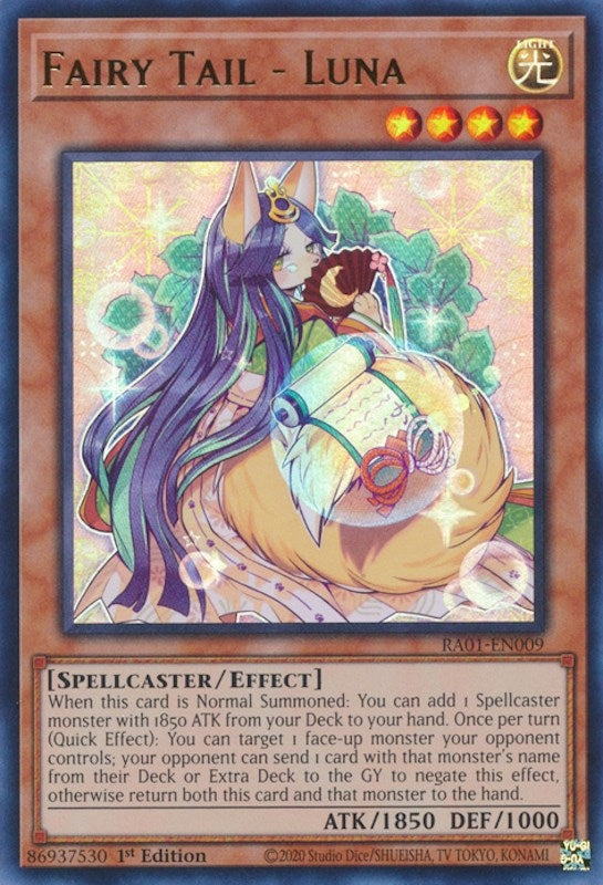 Fairy Tail - Luna (UR) (1009) (RA01) - YuGiOh Single