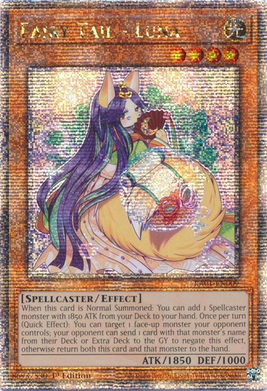 Fairy Tail - Luna (Quarter Century Secret Rare) (1009) (RA01) - YuGiOh Single