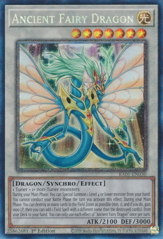Ancient Fairy Dragon (PCR) (1030) (RA01) - YuGiOh Single