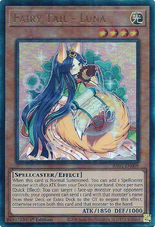 Fairy Tail - Luna (PUR) (1009) (RA01) - YuGiOh Single