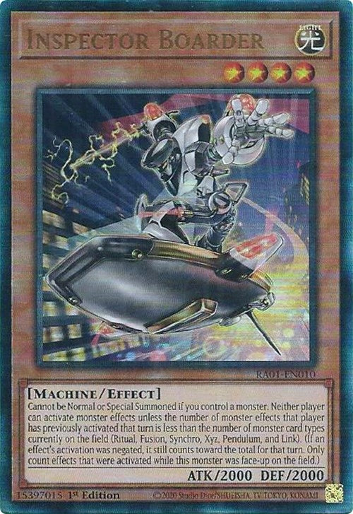 Inspector Boarder (PUR) (1010) (RA01) - YuGiOh Single