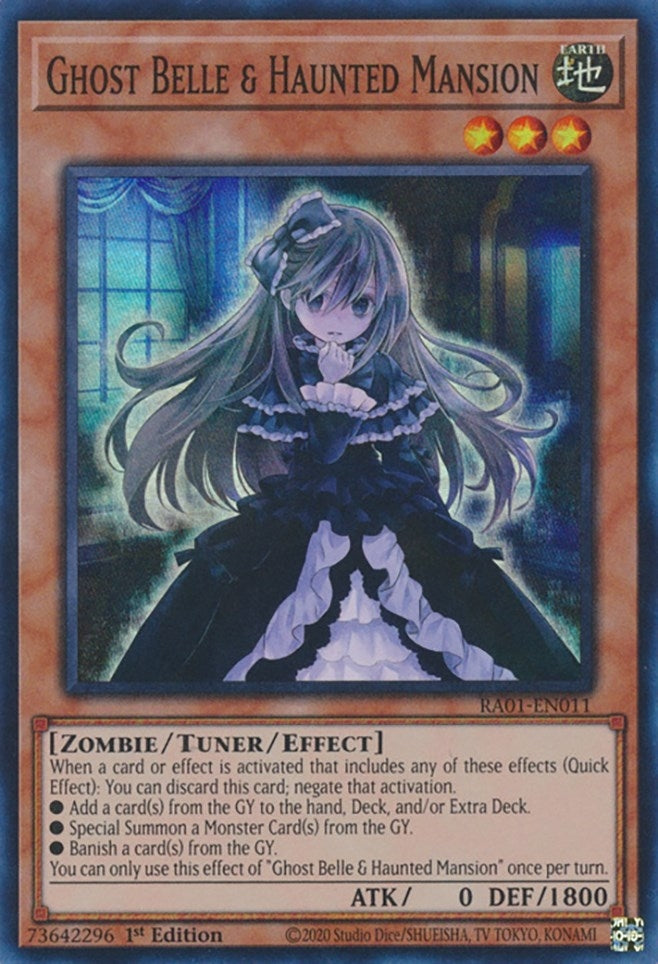 Ghost Belle & Haunted Mansion (1011) (RA01) - YuGiOh Single