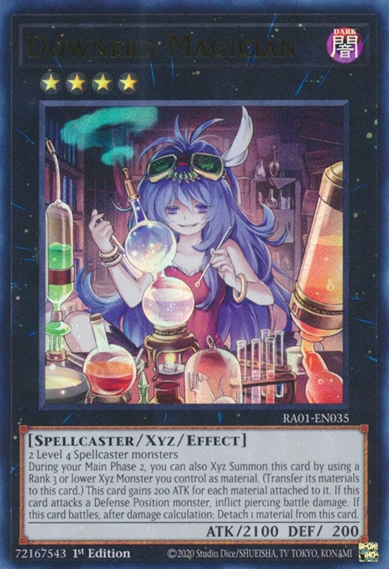 Downerd Magician (UR) (1035) (RA01) - YuGiOh Single