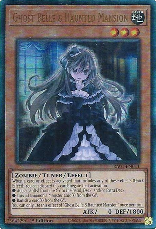 Ghost Belle & Haunted Mansion (PUR) (1011) (RA01) - YuGiOh Single