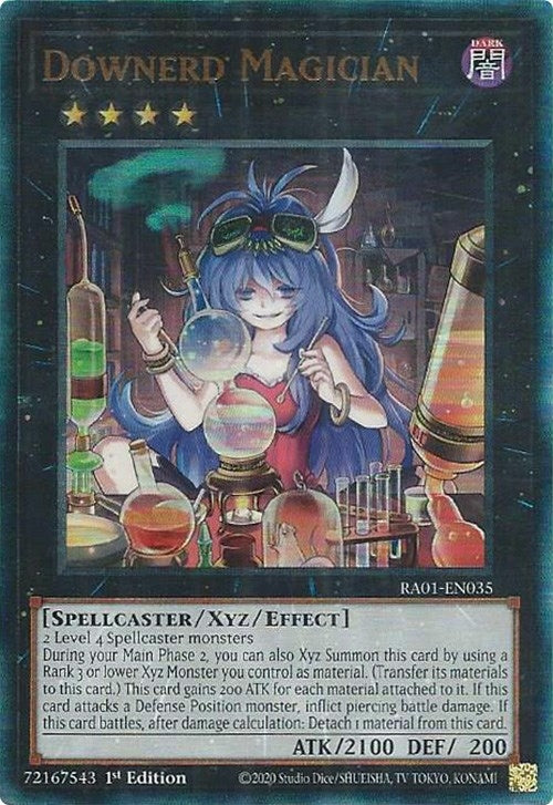 Downerd Magician (PUR) (1035) (RA01) - YuGiOh Single