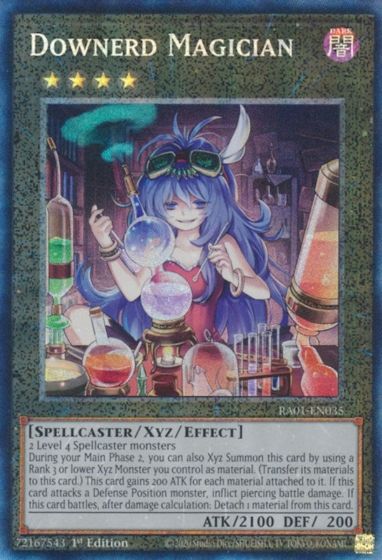 Downerd Magician (PCR) (1035) (RA01) - YuGiOh Single