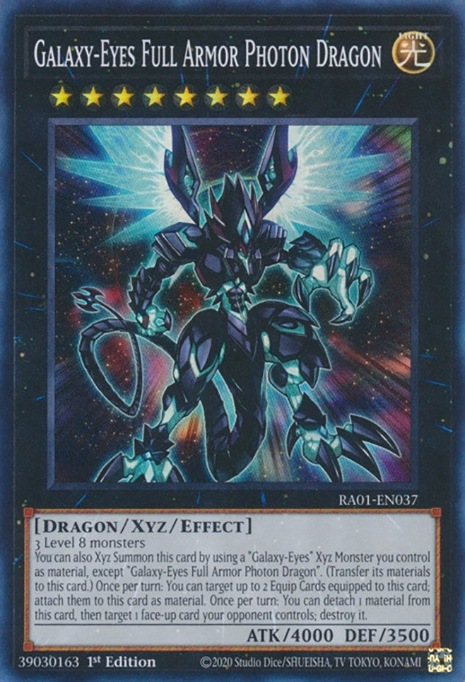 Galaxy-Eyes Full Armor Photon Dragon (1037) (RA01) - YuGiOh Single