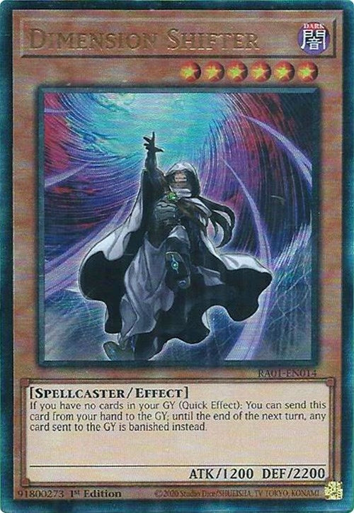 Dimension Shifter (PUR) (1014) (RA01) - YuGiOh Single
