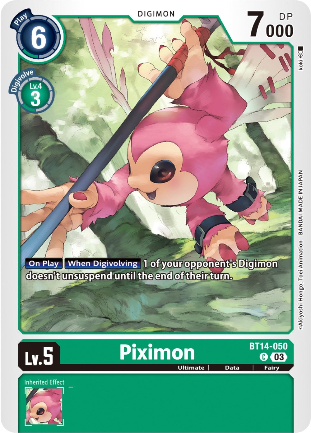 Piximon (14050) [BT14] - Digimon Card Game Single