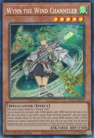 Wynn the Wind Channeler (PCR) (1018) (RA01) - YuGiOh Single
