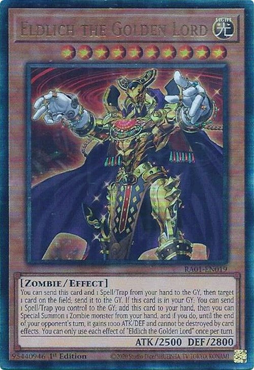 Eldlich the Golden Lord (PUR) (1019) (RA01) - YuGiOh Single