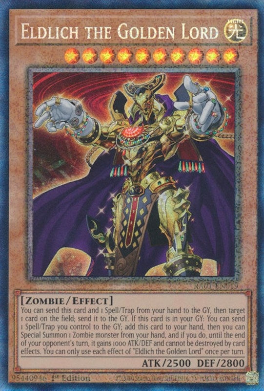 Eldlich the Golden Lord (PCR) (1019) (RA01) - YuGiOh Single