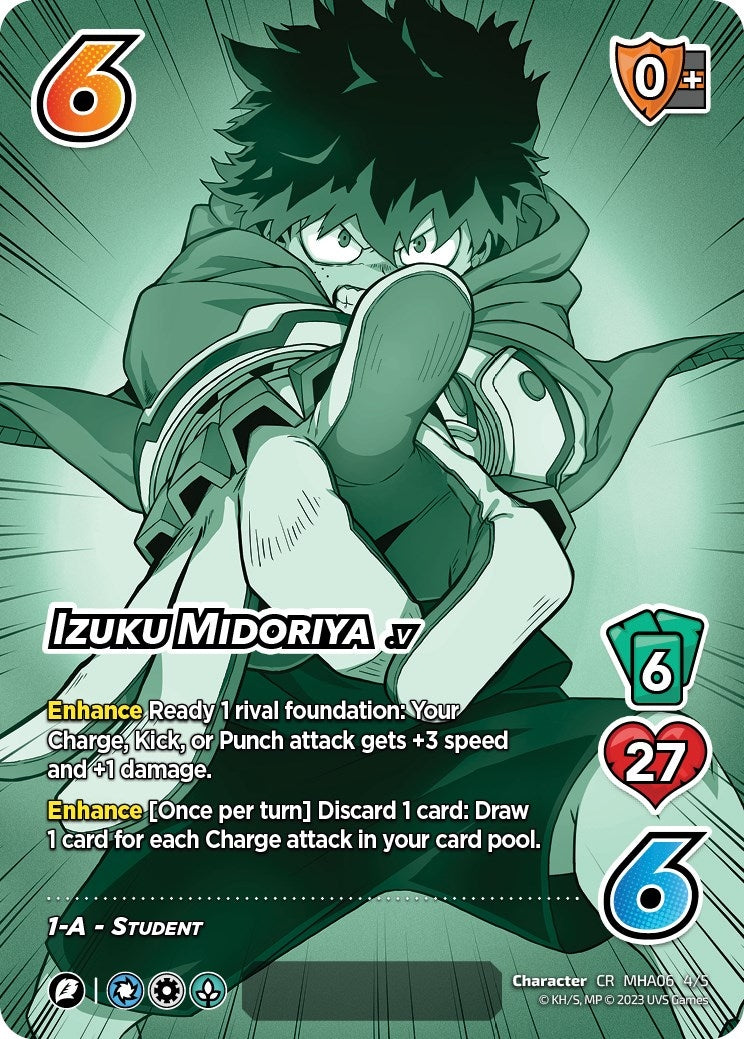 Izuku Midoriya (Serial Numbered) (4) [MHA6] - UniVersus Single