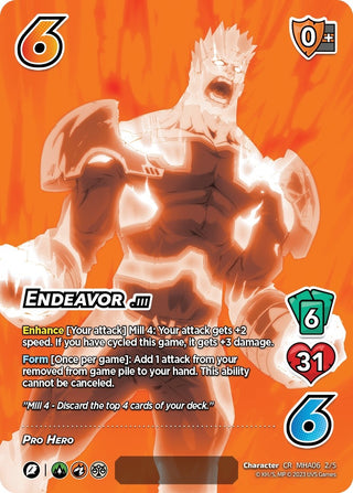 Endeavor (Serial Numbered) (2) [MHA6] - UniVersus Single