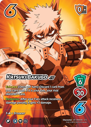 Katsuki Bakugo (Serial Numbered) (5) [MHA6] - UniVersus Single