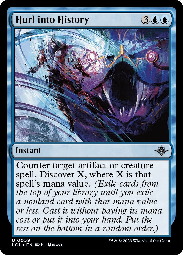 Hurl into History (59) [LCI] - MTG Single