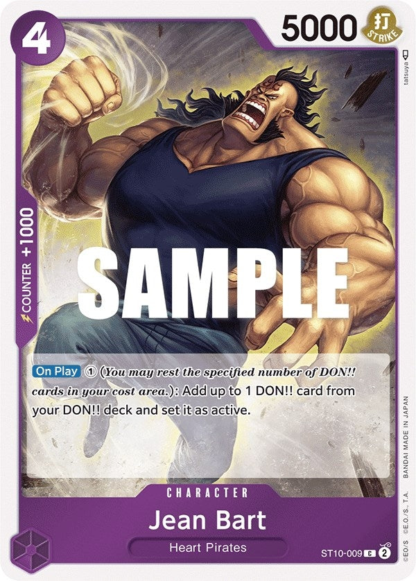 Jean Bart (10009) (ST-10) - One Piece Card Game Single