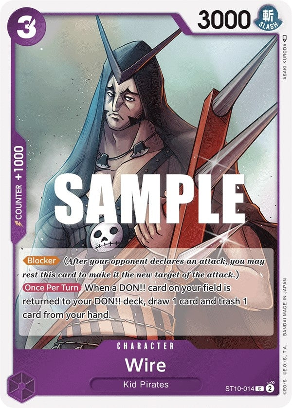 Wire (10014) (ST-10) - One Piece Card Game Single
