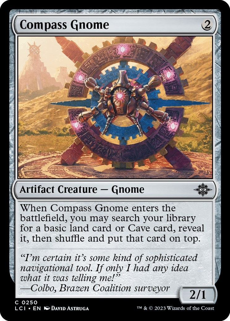 Compass Gnome (250) [LCI] - MTG Single