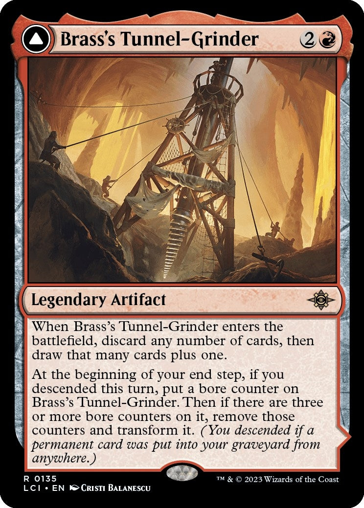 Brass’s Tunnel-Grinder (135) [LCI] - MTG Single