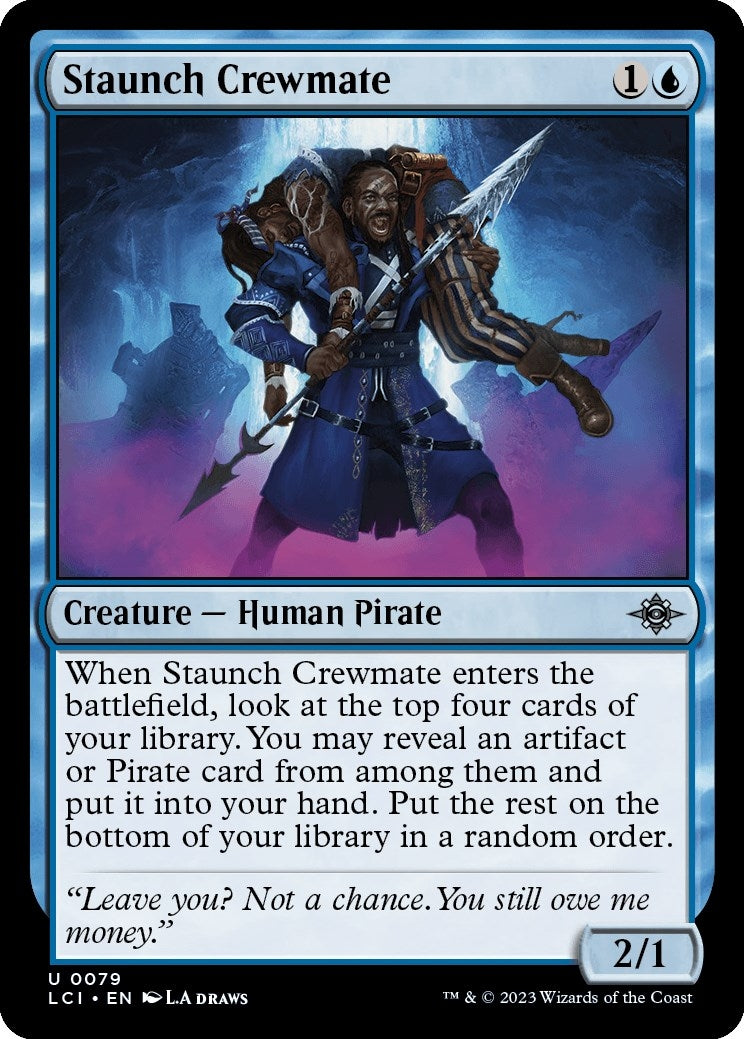 Staunch Crewmate (79) [LCI] - MTG Single