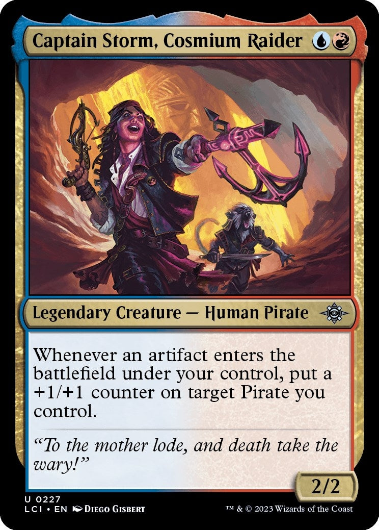 Captain Storm Cosmium Raider (227) [LCI] - MTG Single