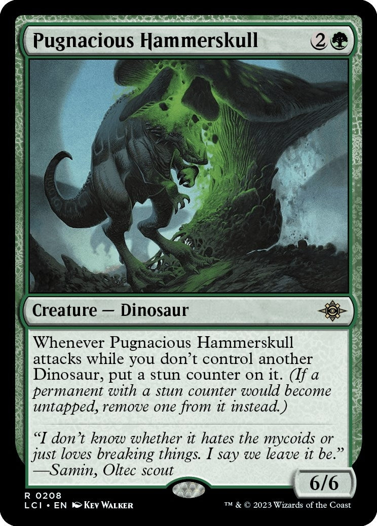 Pugnacious Hammerskull (208) [LCI] - MTG Single