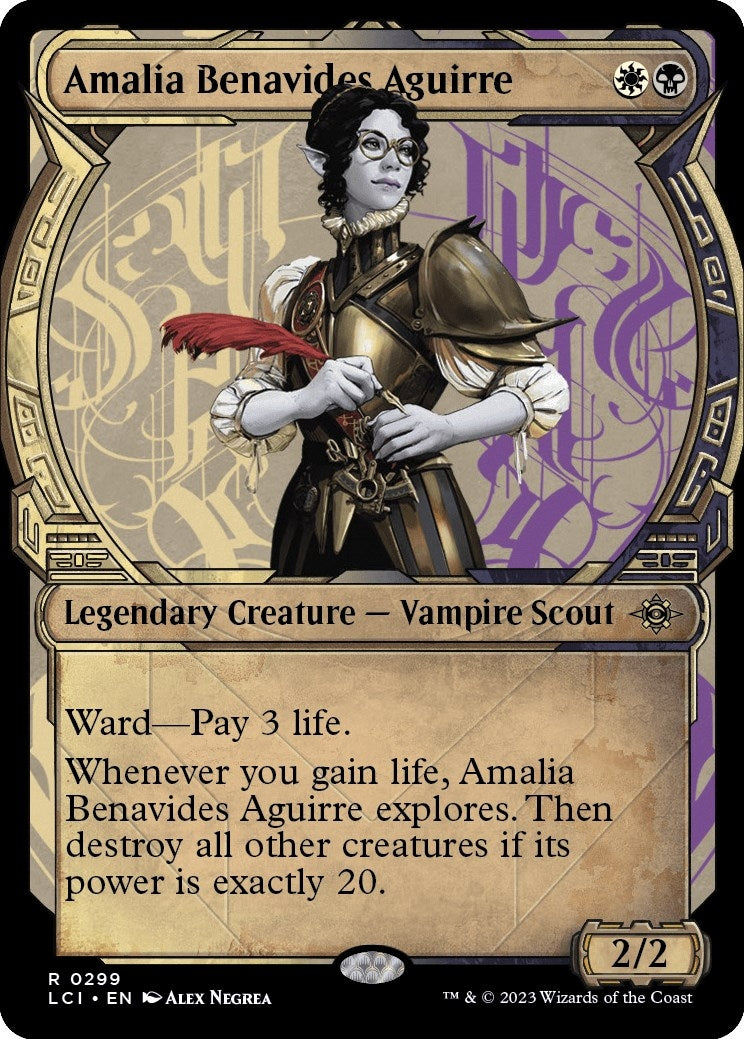 Amalia Benavides Aguirre (Showcase) (299) [LCI] - MTG Single