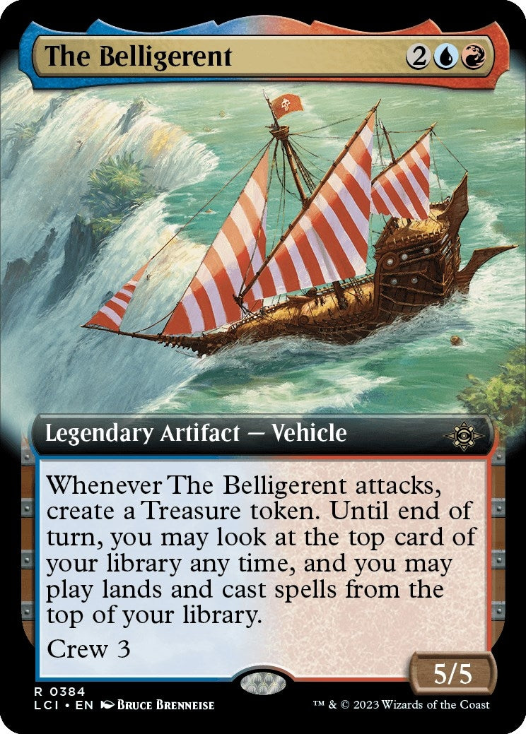 The Belligerent (Extended Art) (384) [LCI] - MTG Single