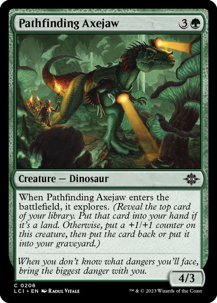 Pathfinding Axejaw (206) [LCI] - MTG Single
