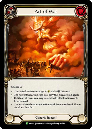Art of War - JDG015 (15) [PR] - Flesh and Blood TCG Single