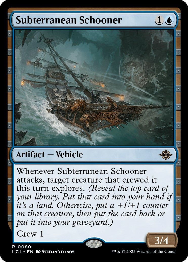 Subterranean Schooner (80) [LCI] - MTG Single