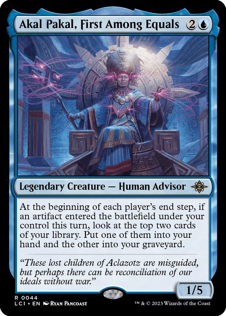 Akal Pakal First Among Equals (44) [LCI] - MTG Single