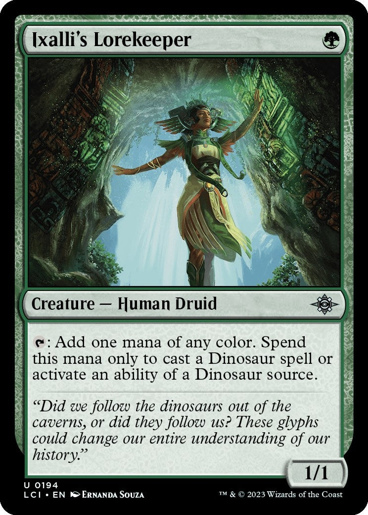 Ixalli’s Lorekeeper (194) [LCI] - MTG Single