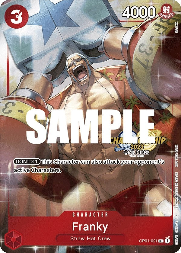 Franky (CS 2023 Celebration Pack) (1021) (OP-PR) - One Piece Card Game Single
