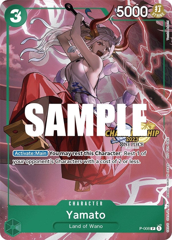 Yamato (CS 2023 Celebration Pack) (8) (OP-PR) - One Piece Card Game Single