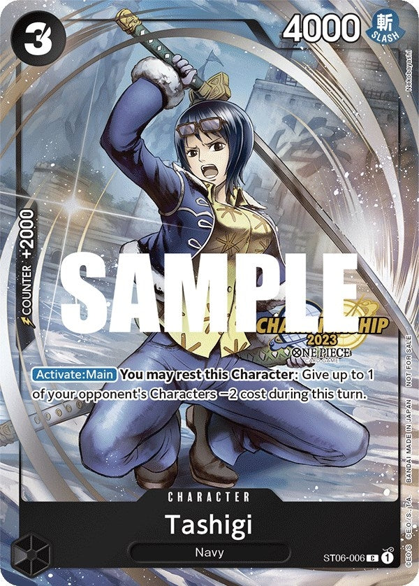 Tashigi (CS 2023 Celebration Pack) (6006) (OP-PR) - One Piece Card Game Single