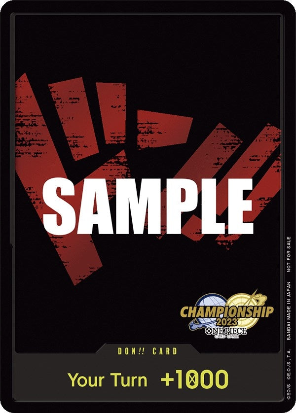 DON!! Card (CS 2023 Celebration Pack) (OP-PR) - One Piece Card Game Single